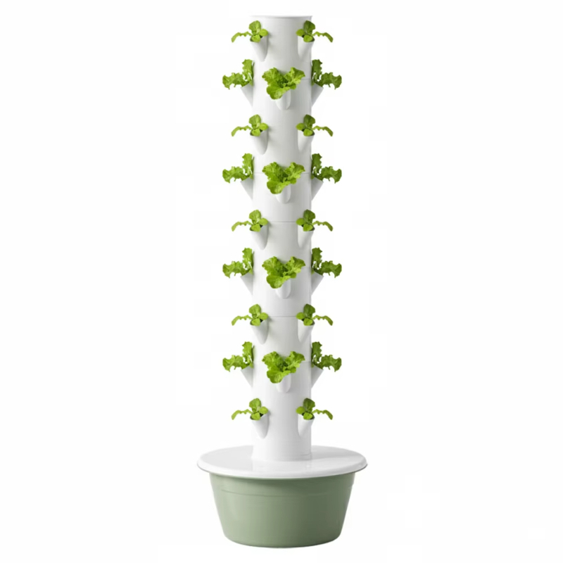 Vertical Planter Tower - Sistema de Cultivo Hidropônico em Torre