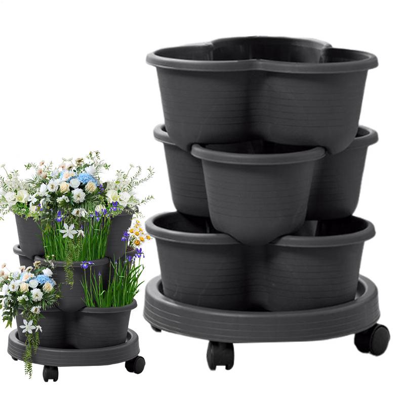 Vertical Planter Tower - Torre de plantador de morango, torre