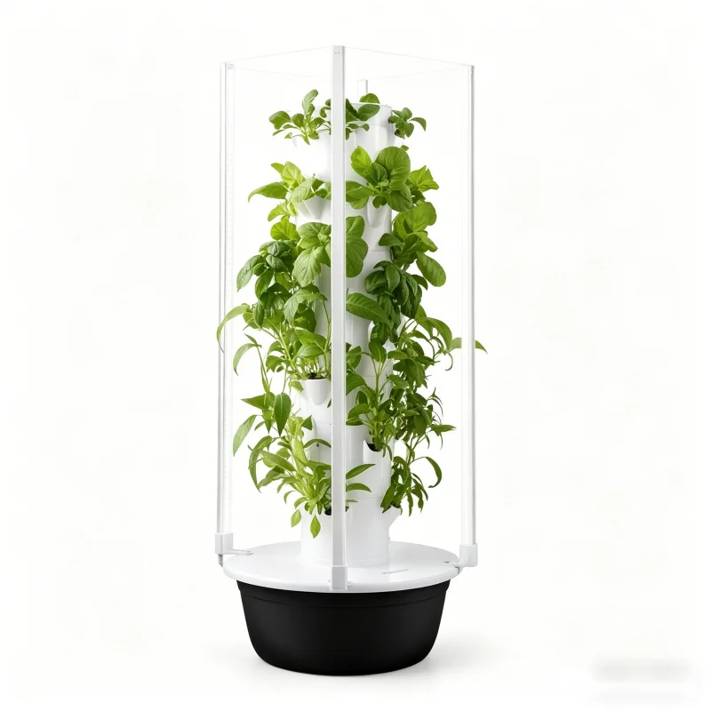 Vertical Planter Tower - Torre Hidropônica Spacetree de 5 Camadas