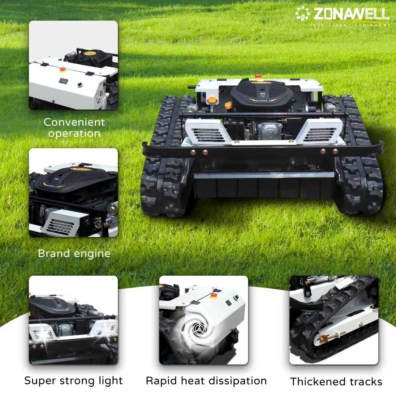 Smart Garden Click And Grow - Cortador de grama com controle remoto