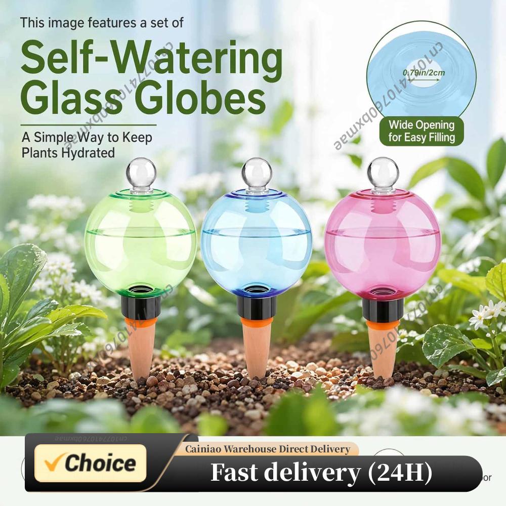Plant Watering Globe - Globos de Rega Automática 500ML, Dispositivos