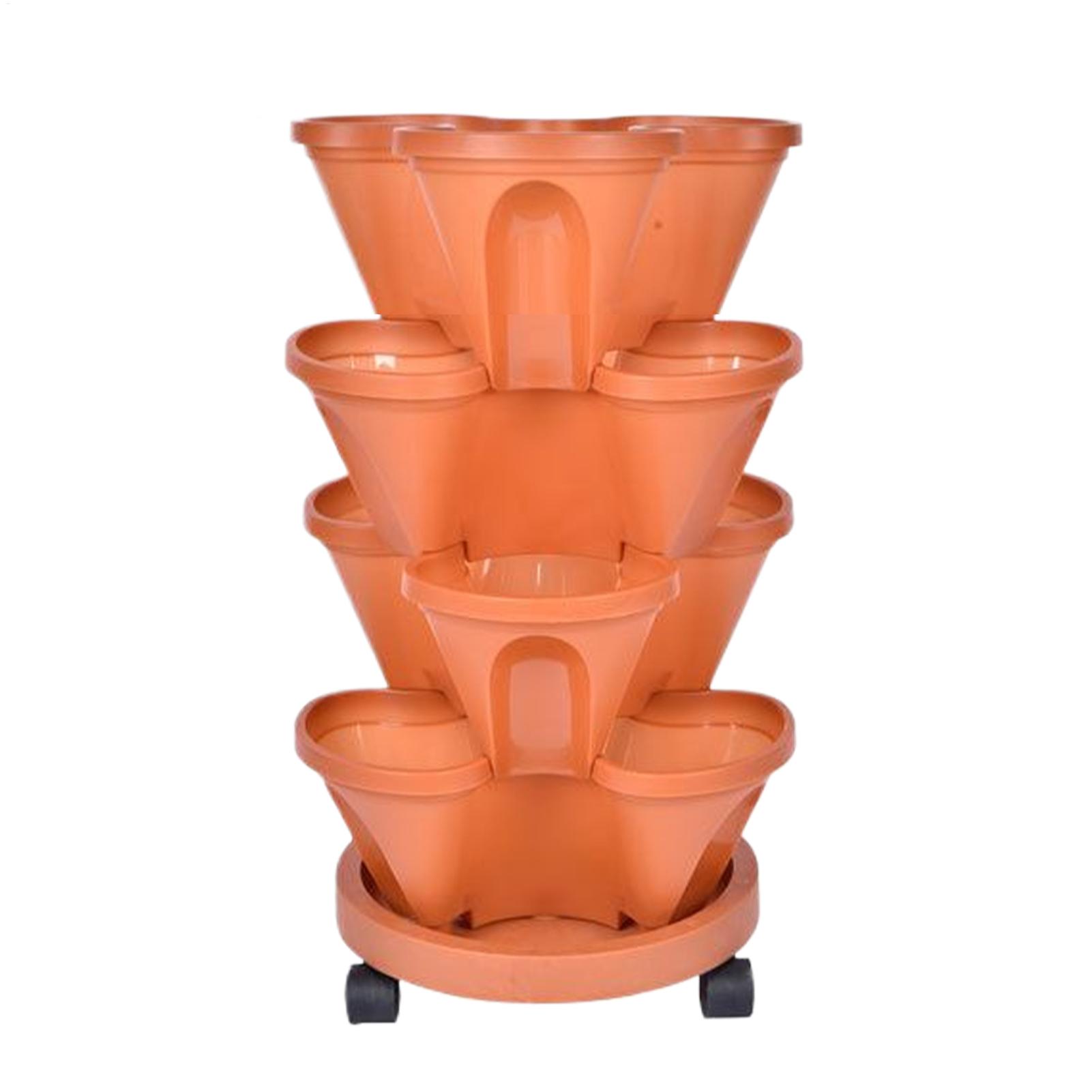 Vaso Empilhável de Quatro Níve - Vertical Planter Tower avaliação e preço