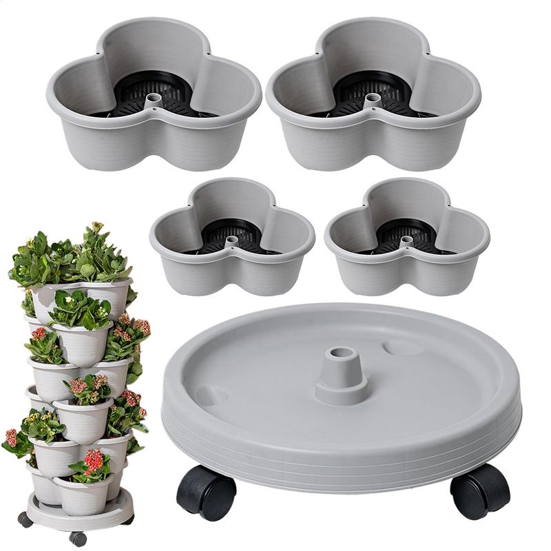 Vaso de Flores Vertical Empilh - Vertical Planter Tower avaliação e preço