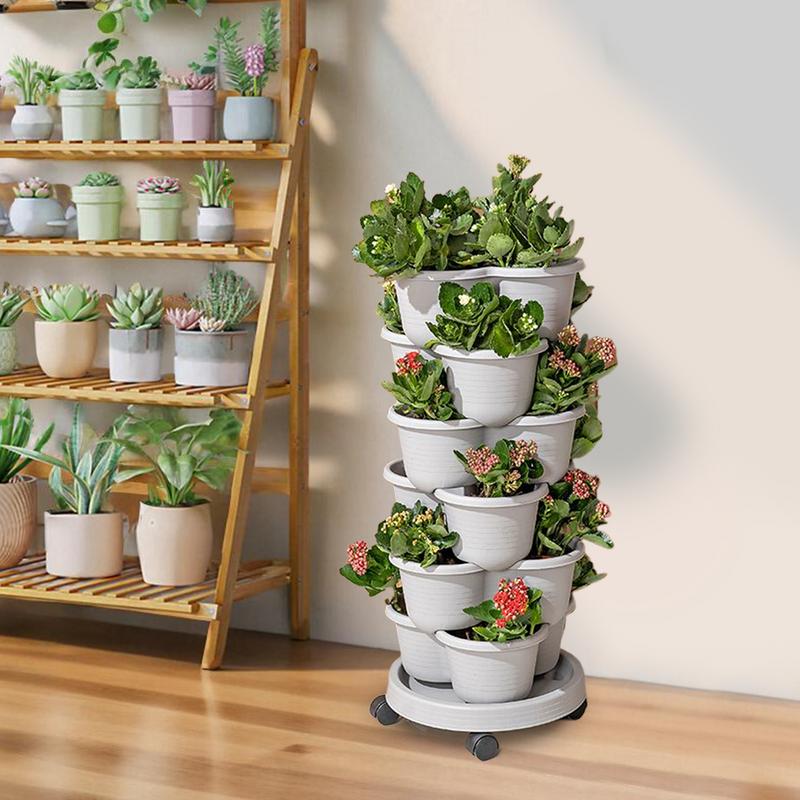 Vaso de Flores Vertical Empilh - Vertical Planter Tower avaliação e preço