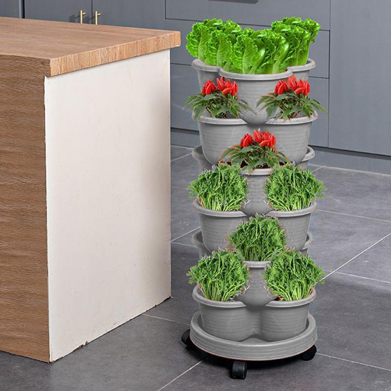 Vaso de Flores Vertical Empilh - Vertical Planter Tower avaliação e preço