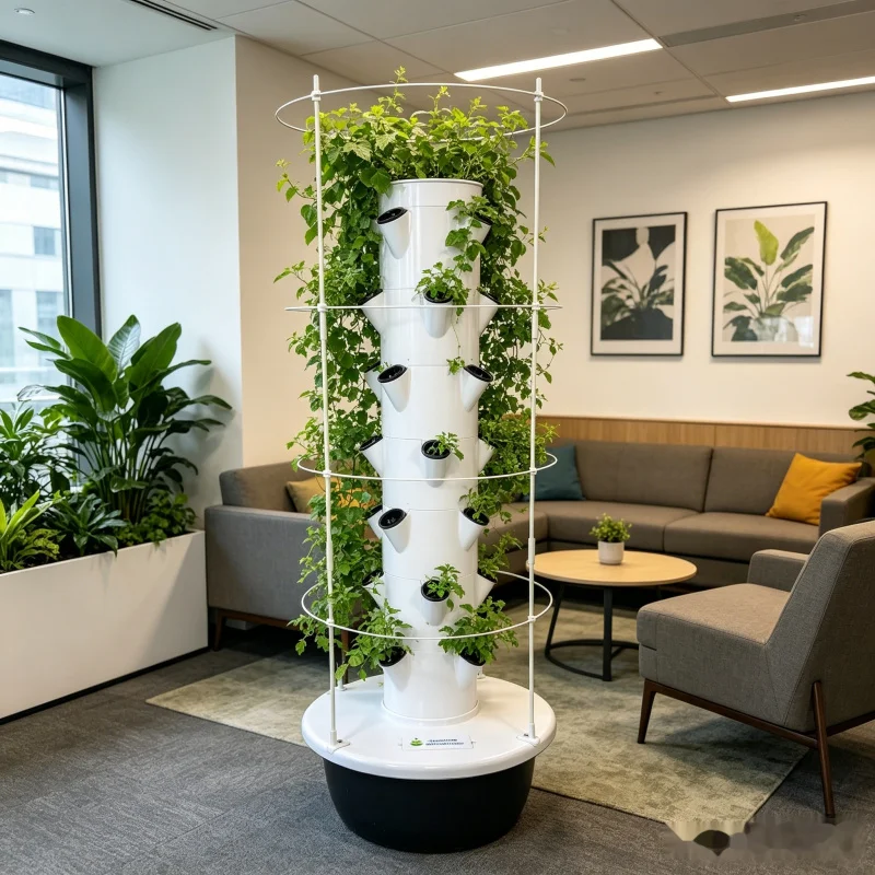 Jardim Vertical Inteligente de - Vertical Planter Tower avaliação e preço