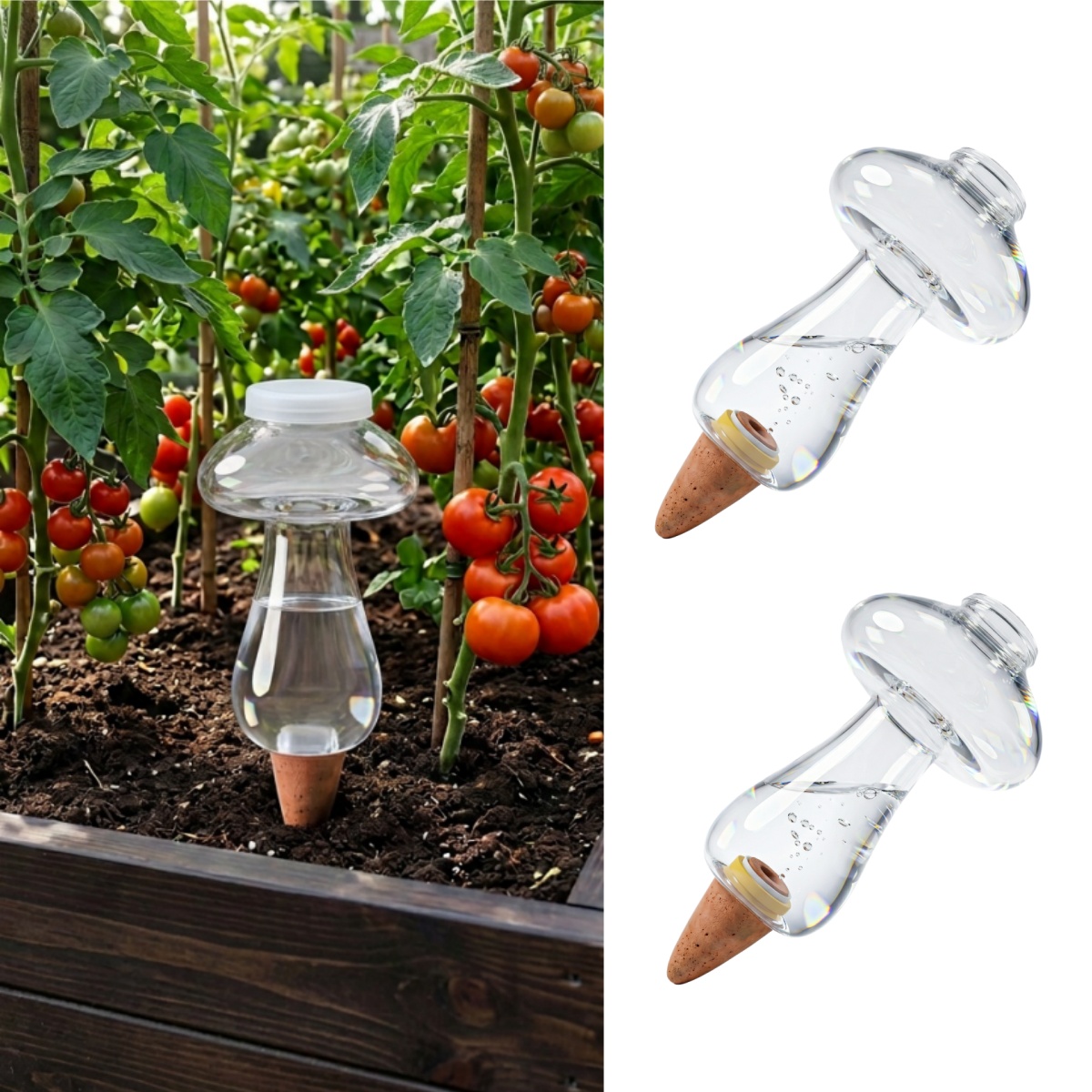 Globos de Rega Automática de 3 - Plant Watering Globe avaliação e preço