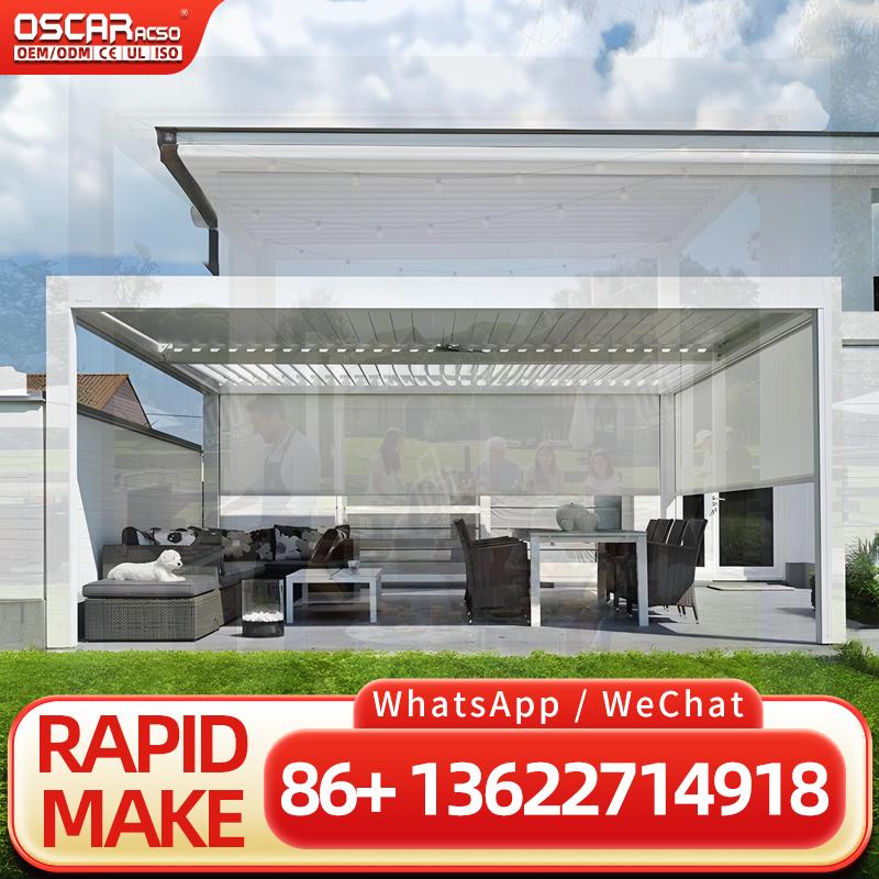 Gazebo Moderno Personalizado e - Smart Garden Electric Pergola avaliação e preço