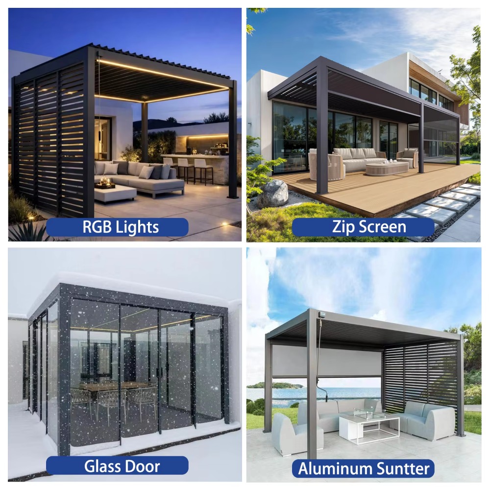 Pérgola Elétrica Inteligente d - Smart Garden Electric Pergola avaliação e preço