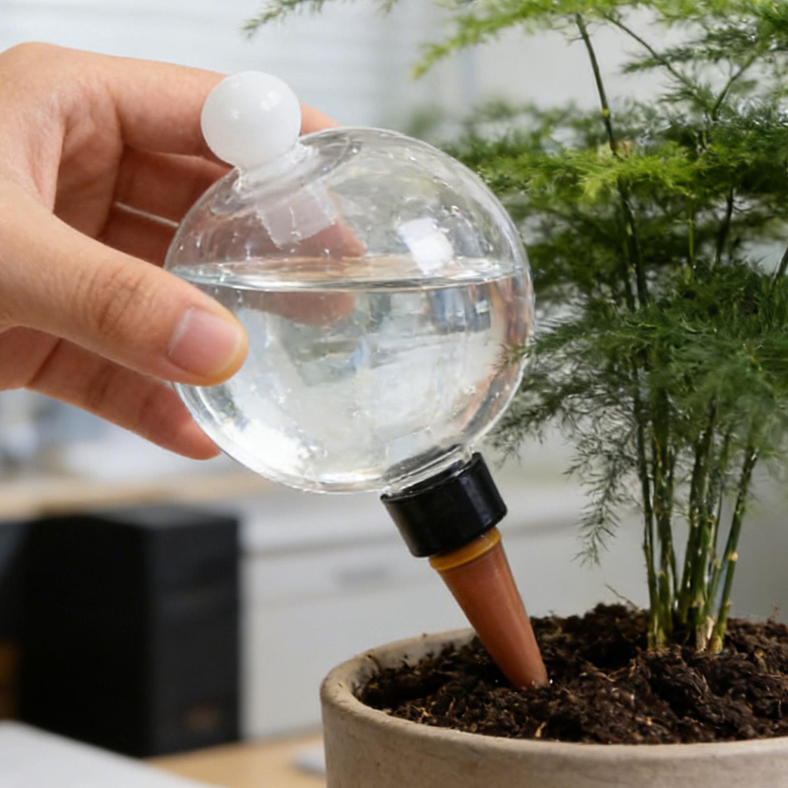 4 Peças de Globos Plásticos Au - Plant Watering Globe avaliação e preço