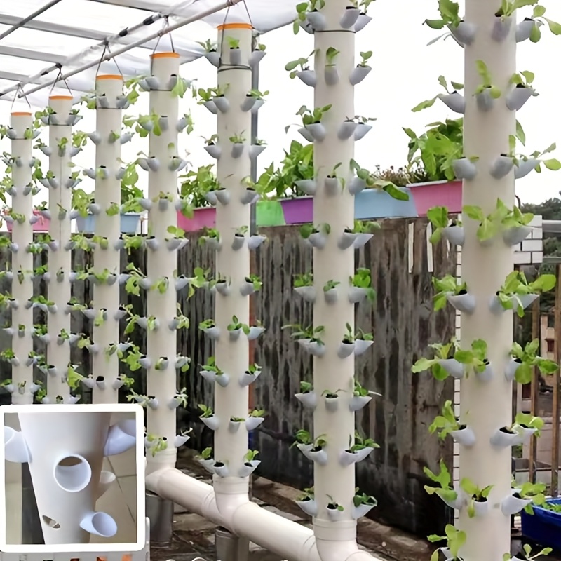 10 conjuntos de potes hidropôn - Vertical Planter Tower avaliação e preço