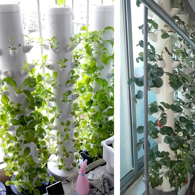10 conjuntos de potes hidropôn - Vertical Planter Tower avaliação e preço