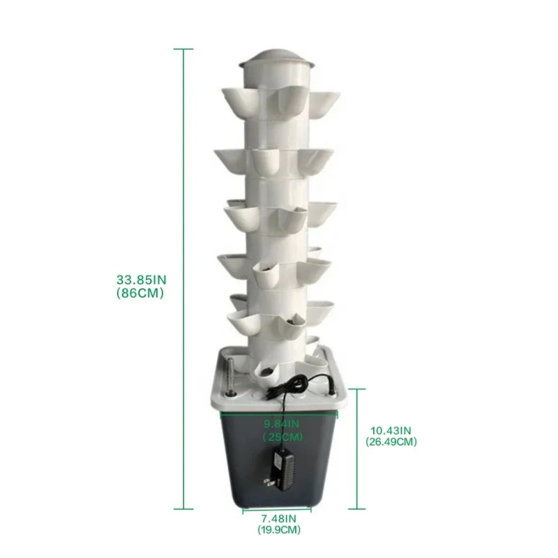 【Promoção】Sistema de Cultivo H - Vertical Planter Tower avaliação e preço