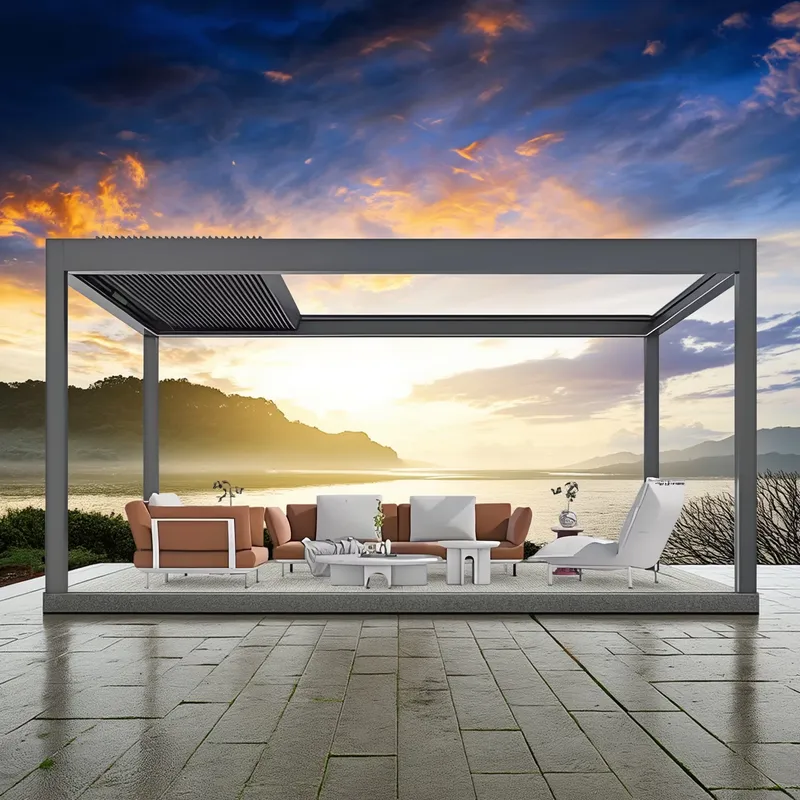 Pérgola Elétrica de Alumínio p - Smart Garden Electric Pergola avaliação e preço