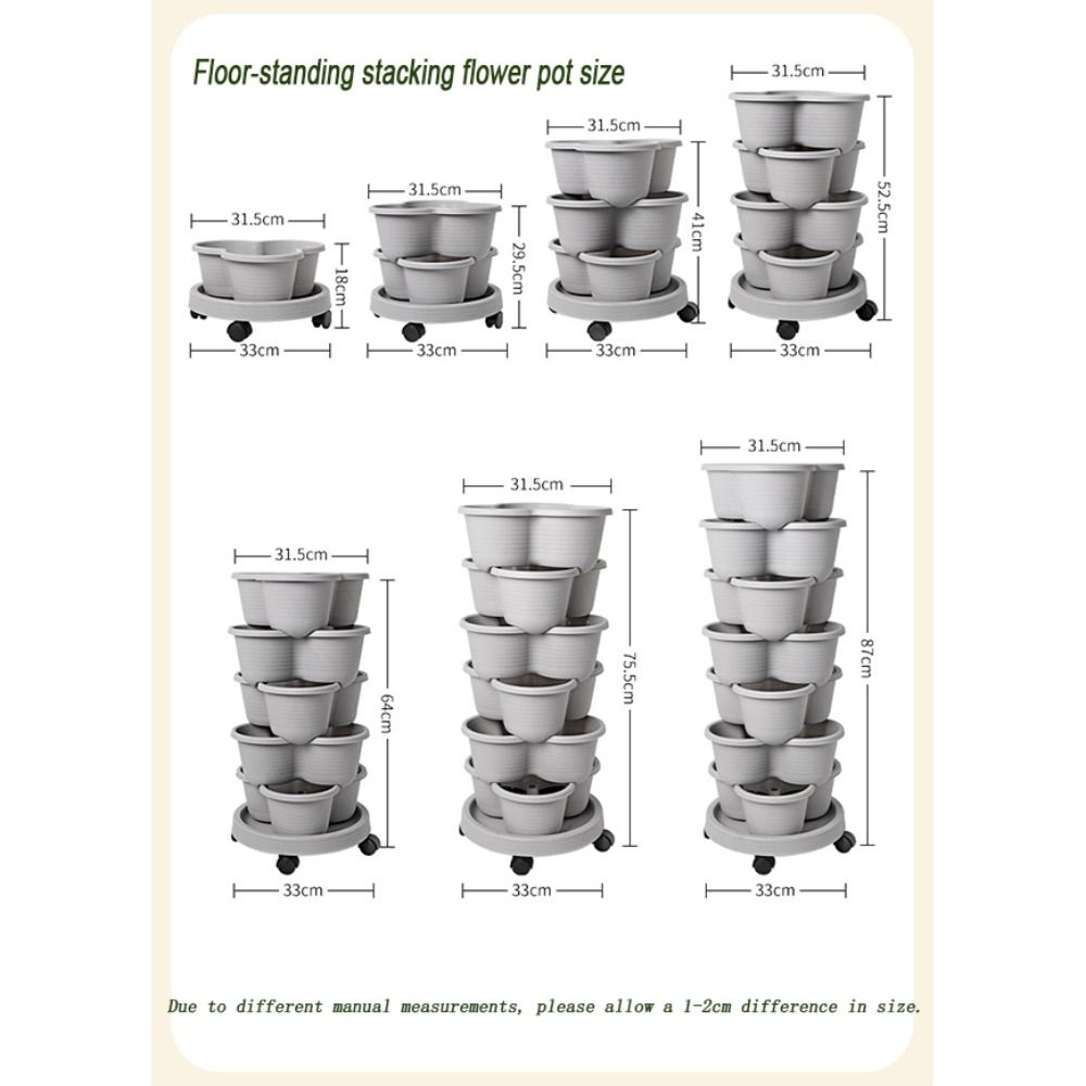 Vaso de Flores Vertical Empilh - Vertical Planter Tower avaliação e preço