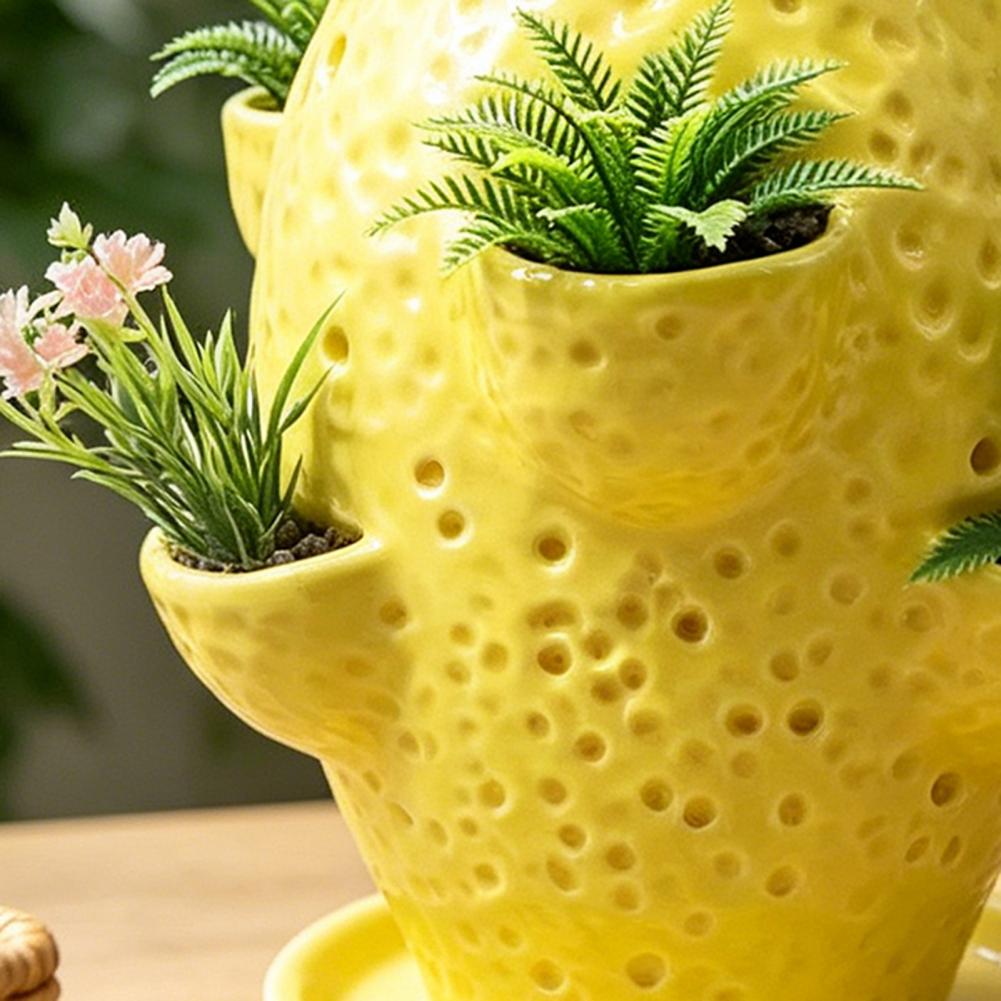 Vaso Decorativo em Cerâmica co - Vertical Planter Tower avaliação e preço